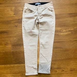 Wit and wisdom khaki stretchy capris